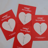 Heart - Cat Eye Magnet